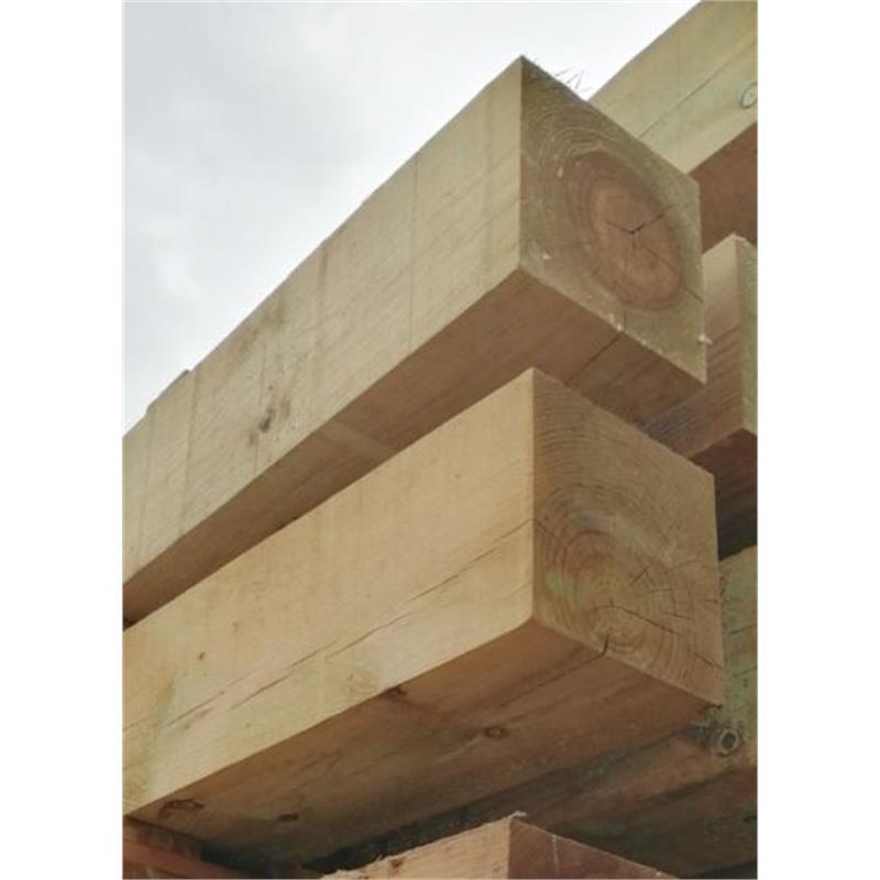 TREATED SQUARE FENCE POST - 200mm x 200mm x 2.4M