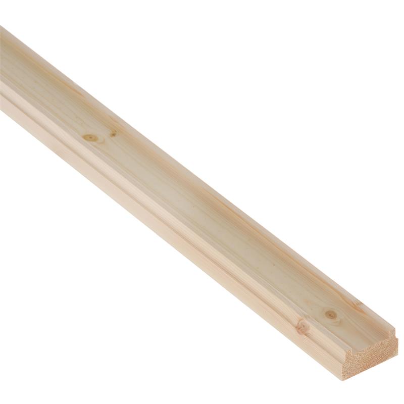 PINE 32mm GROOVED BASERAIL - 41mm x 3.6M