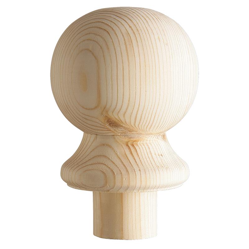 PINE NEWEL BALL CAP (Incl. blister pack)