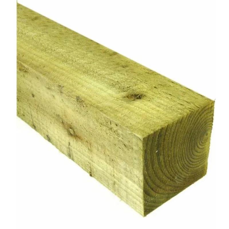 TREATED SQUARE FENCE POST - 100mm x 100mm x 3.0M