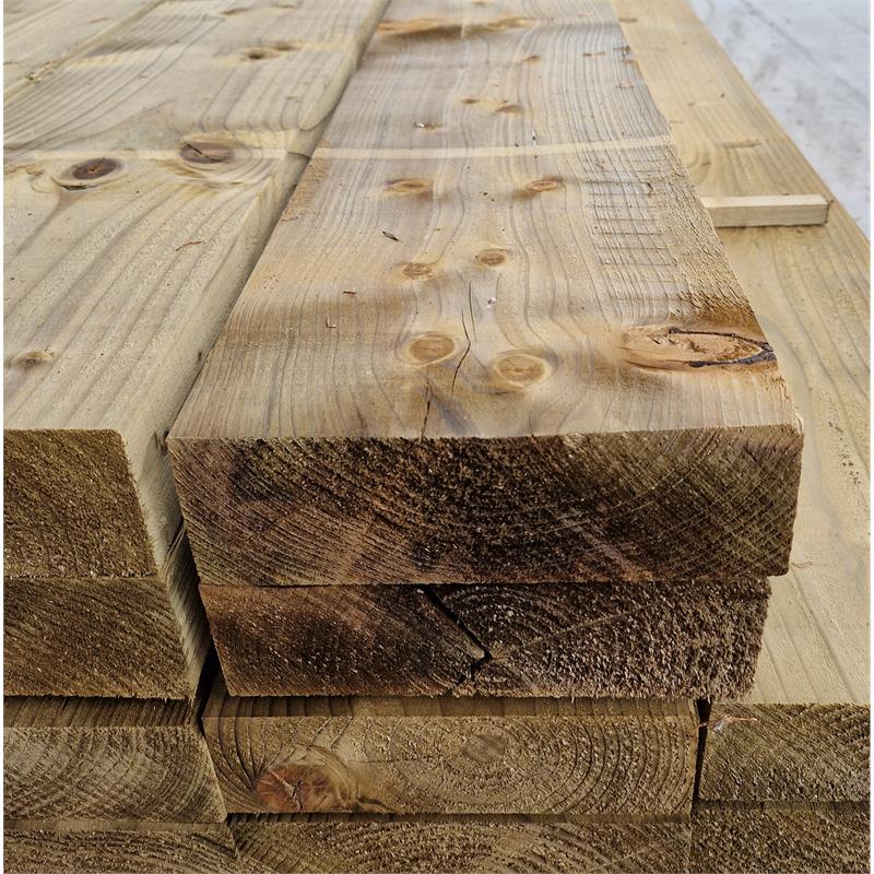 TREATED REGULARISED C16 TIMBER - 75mm x 225mm x 4.8M