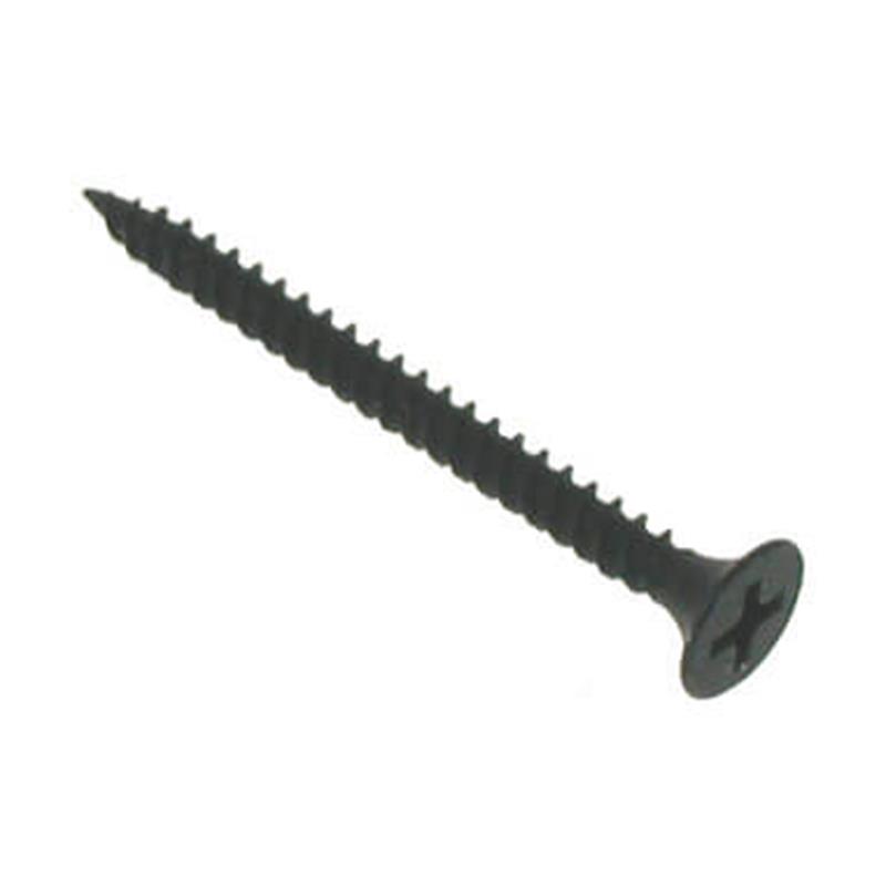 DRYWALL FINE THREAD BUGLE HEAD BLACK SCREW - 4.8mm x 100mm (Box 200)