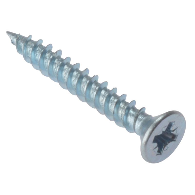 WOODSCREW CSK ZP 1 1/4" X 8" (Box 200)