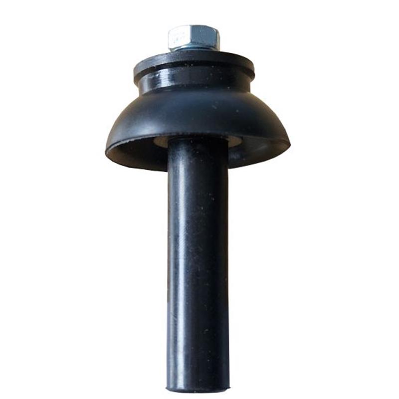 ROOFLIGHT STITCHING FASTENER WITH 28mm WASHER BLACK - 10mm x 38mm