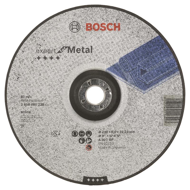 METAL GRINDING DISC - 22mm x 230mm