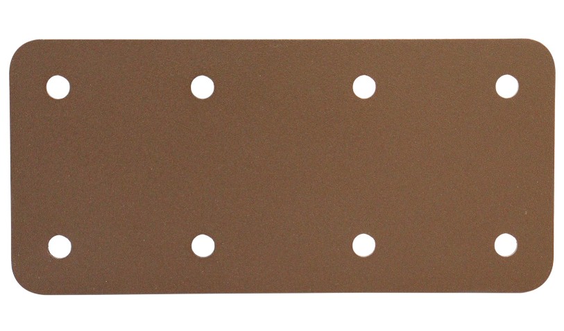 SHORT INT STRAIGHT FLAT SUPPORT PLATE BROWN