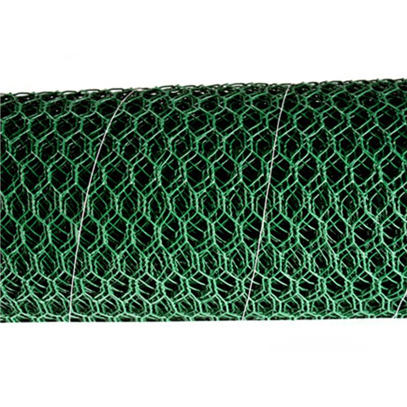 PVC GREEN WIRE NETTING 500MM X 50MM 10M