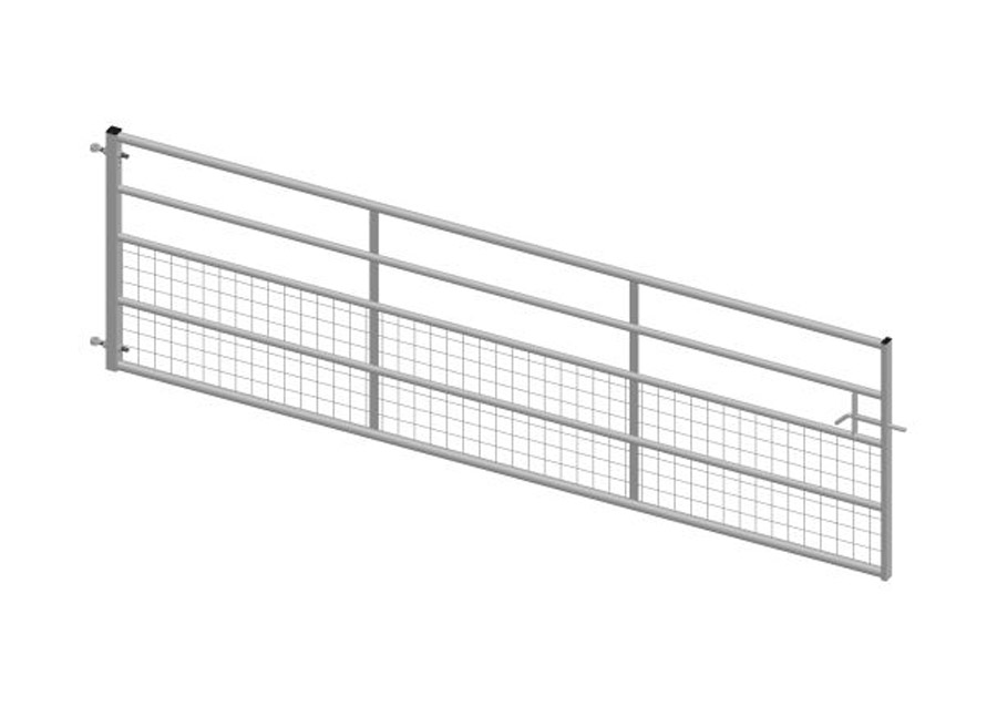 HALF MESH GALVANISED FIELD GATE 12ft