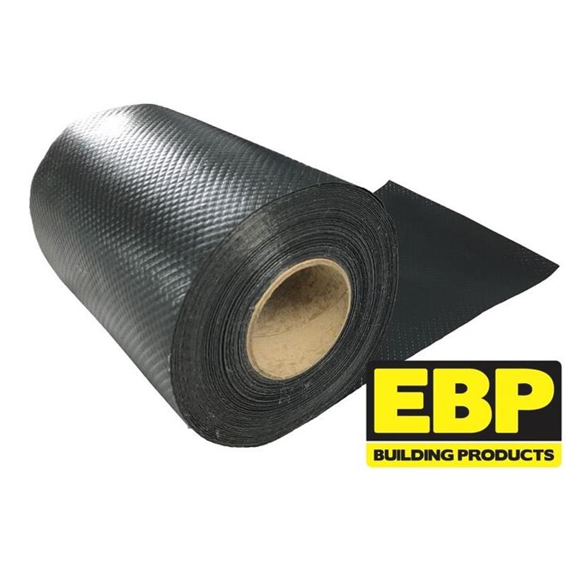 BS6515 EMBOSSED POLYTHENE DAMP PROOF COURSE - 150mm x 30m 500mu