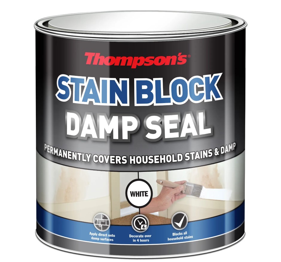 THOMPSON'S STAIN BLOCK DAMP SEAL WHITE - 750ml