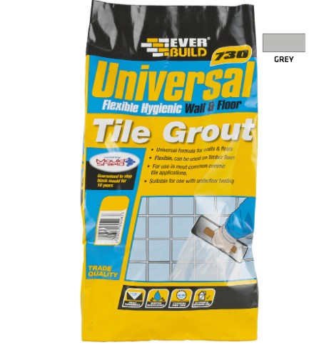 UNIVERSAL FLEXIBLE GROUT GREY - 5kg